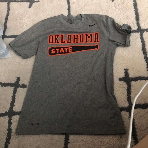 Nike Tops - Oklahoma State Nike Dri-Fit Baseball Tee